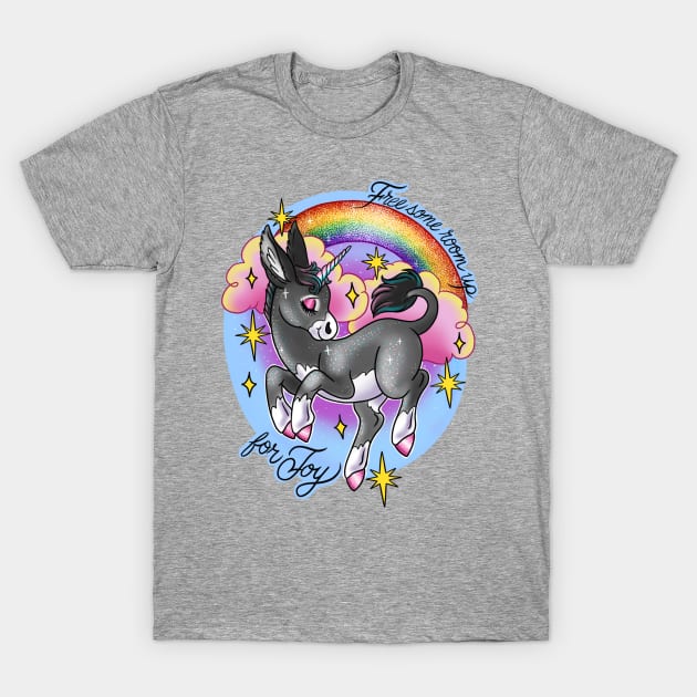 Sparkle Donkey special request T-Shirt by Luckyponytattoo